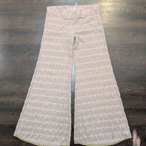 Free People Super Wide Leg Low Rise Pants Size 8 (fits like a M/L)